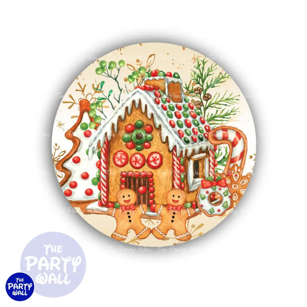 Navidad - Funda para mampara circular Circular