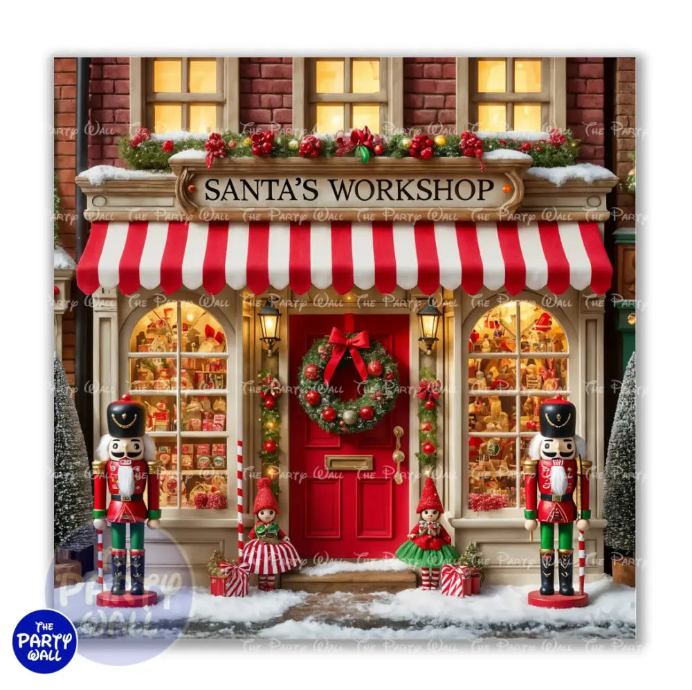 Navidad - Funda para mampara cuadrada o rectangular Cuadrado o Rectangular