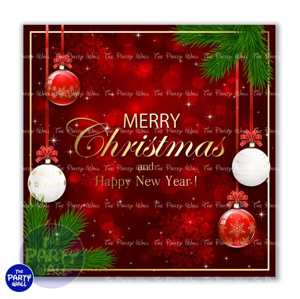 Navidad - Funda para mampara cuadrada o rectangular Cuadrado o Rectangular