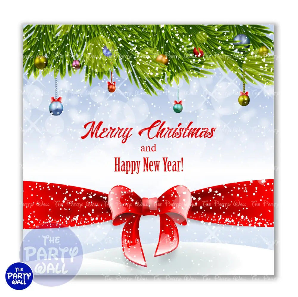 Navidad - Funda para mampara cuadrada o rectangular Cuadrado o Rectangular