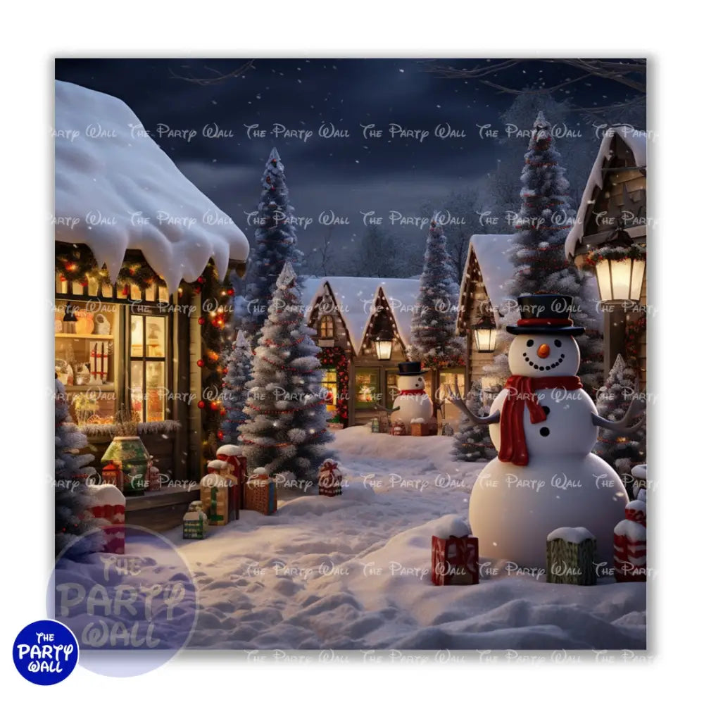 Navidad - Funda para mampara cuadrada o rectangular Cuadrado o Rectangular