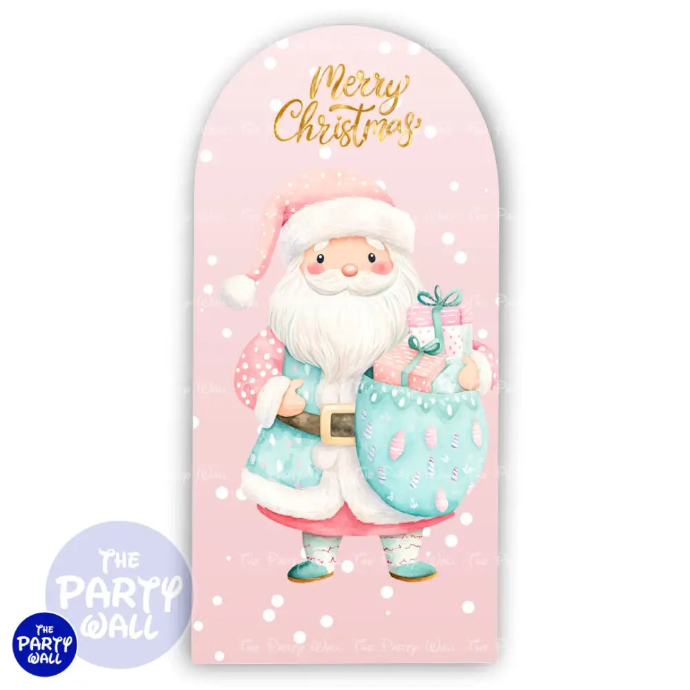 Navidad - Funda para mampara de punta redonda o rectangular Mampara de punta redonda