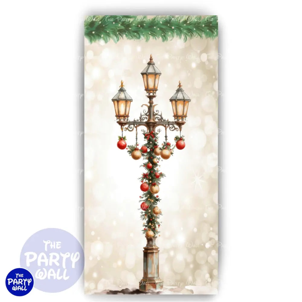 Navidad - Funda para mampara de punta redonda o rectangular Mampara de punta redonda