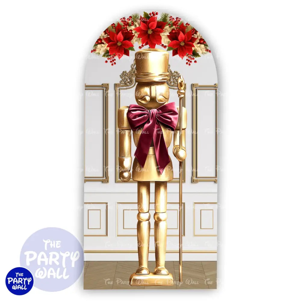 Navidad - Funda para mampara de punta redonda o rectangular Mampara de punta redonda