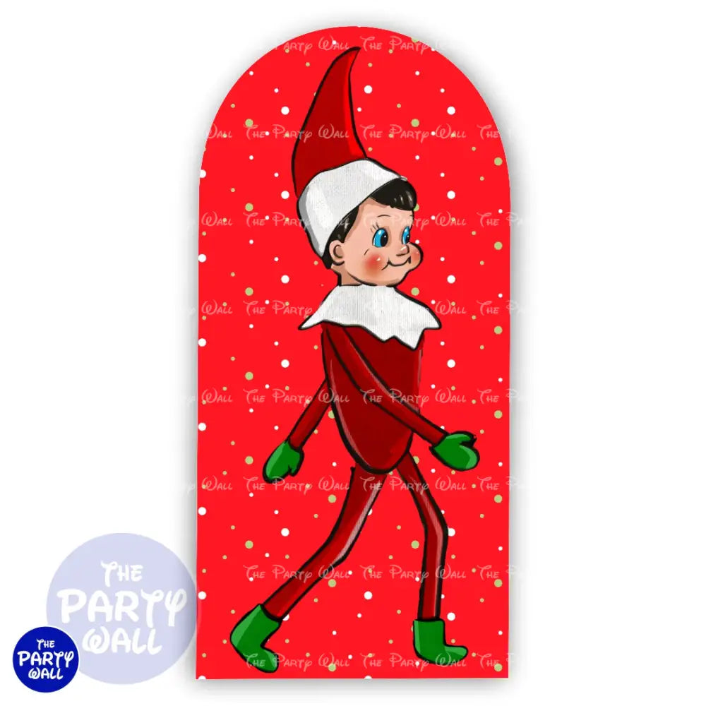 Navidad - Funda para mampara de punta redonda o rectangular Mampara de punta redonda