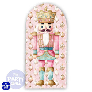 Navidad - Funda para mampara de punta redonda o rectangular Mampara de punta redonda