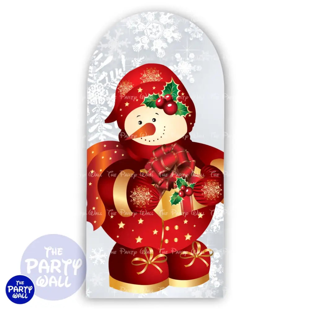 Navidad - Funda para mampara de punta redonda o rectangular Mampara de punta redonda