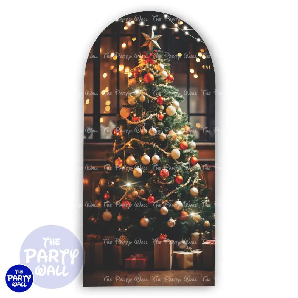 Navidad - Funda para mampara de punta redonda o rectangular (Copy) Mampara de punta redonda