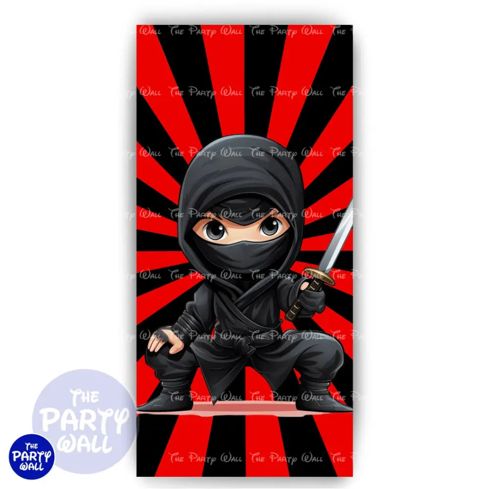 Ninja - Funda para mampara de punta redonda o rectangular Mampara de punta redonda
