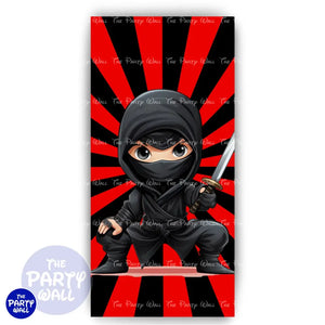 Ninja - Funda para mampara de punta redonda o rectangular Mampara de punta redonda