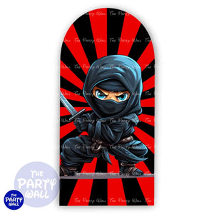 Ninja - Funda para mampara de punta redonda o rectangular Mampara de punta redonda