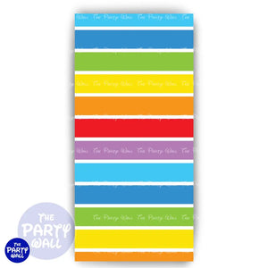 Number Blocks - Funda para mampara de punta redonda o rectangular Mampara de punta redonda