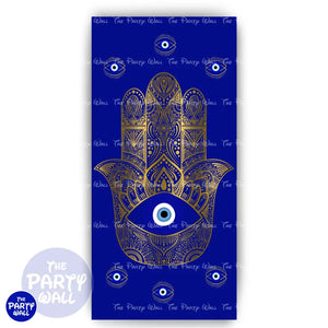 Ojo Turco - Funda para mampara de punta redonda o rectangular Mampara de punta redonda