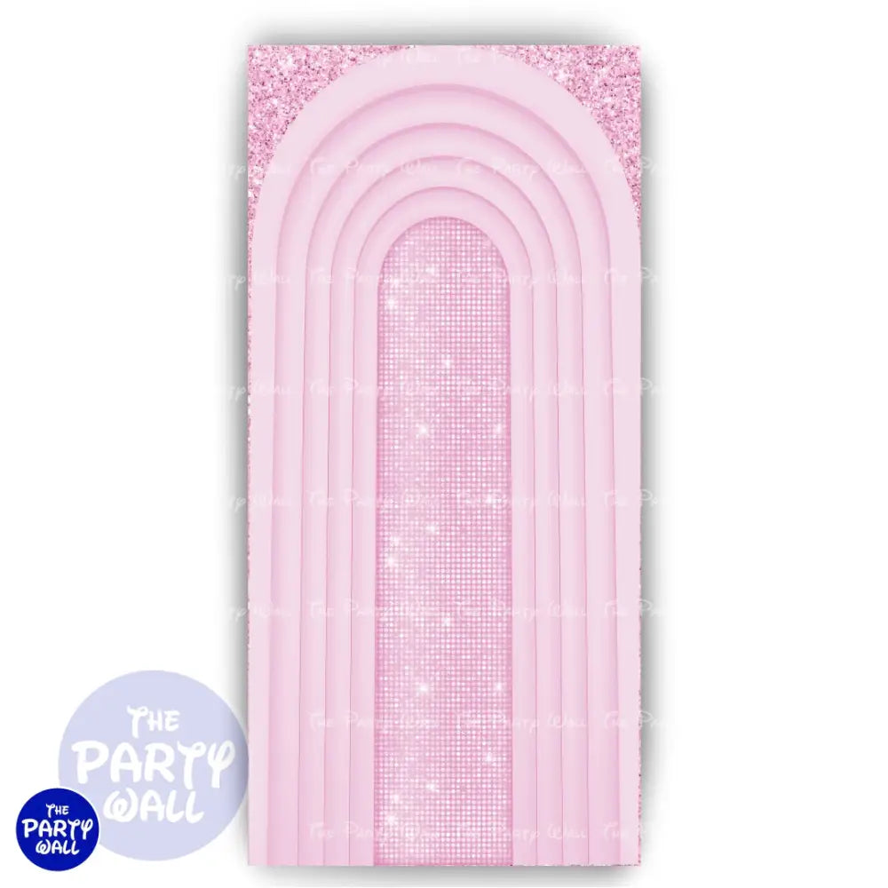 Ondas - Funda para mampara de punta redonda o rectangular Mampara de punta redonda