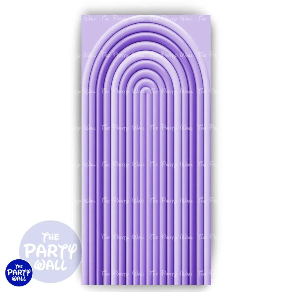 Ondas - Funda para mampara de punta redonda o rectangular Mampara de punta redonda