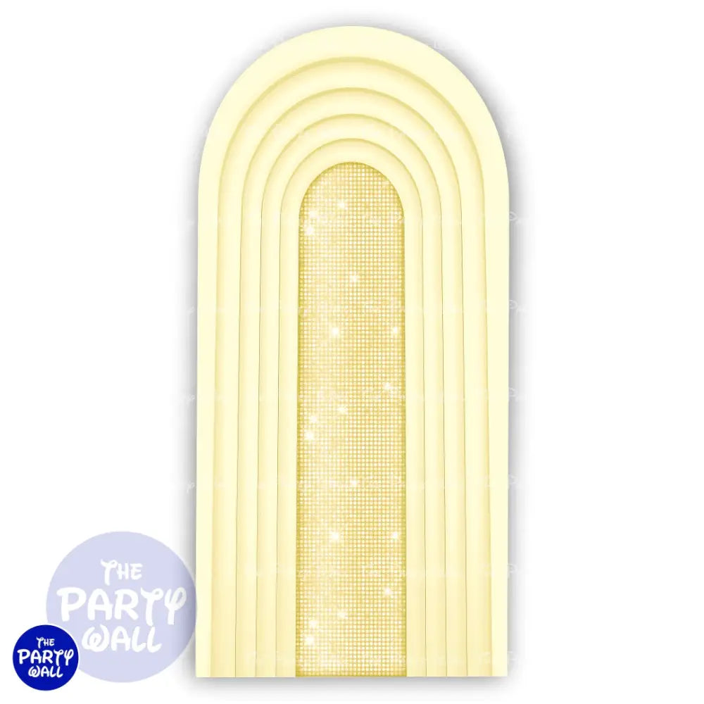 Ondas - Funda para mampara de punta redonda o rectangular Mampara de punta redonda