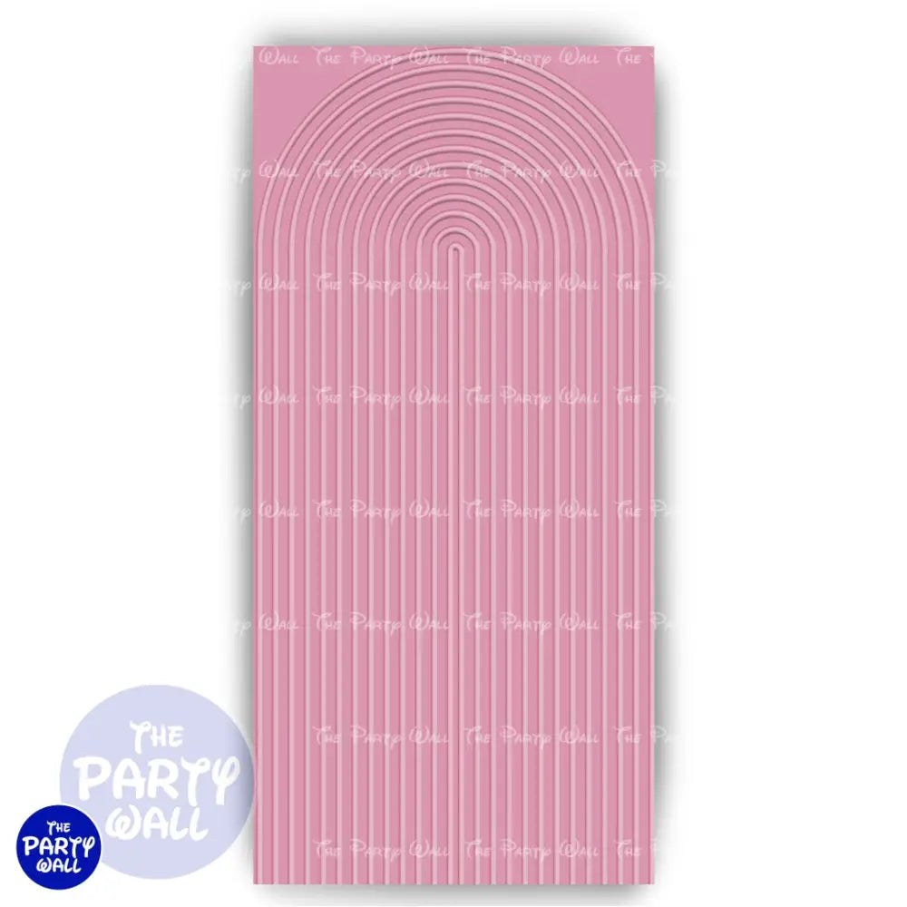 Ondas - Funda para mampara de punta redonda o rectangular Mampara de punta redonda