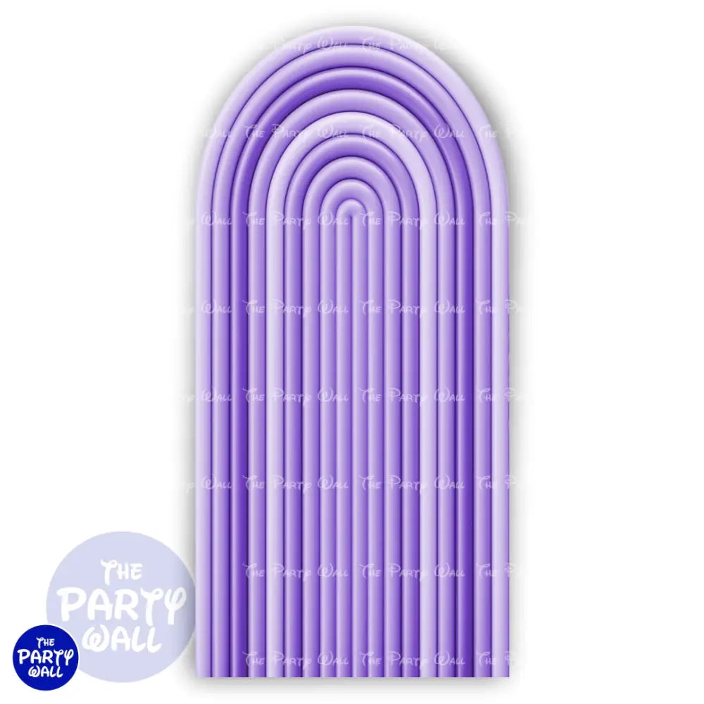 Ondas - Funda para mampara de punta redonda o rectangular Mampara de punta redonda