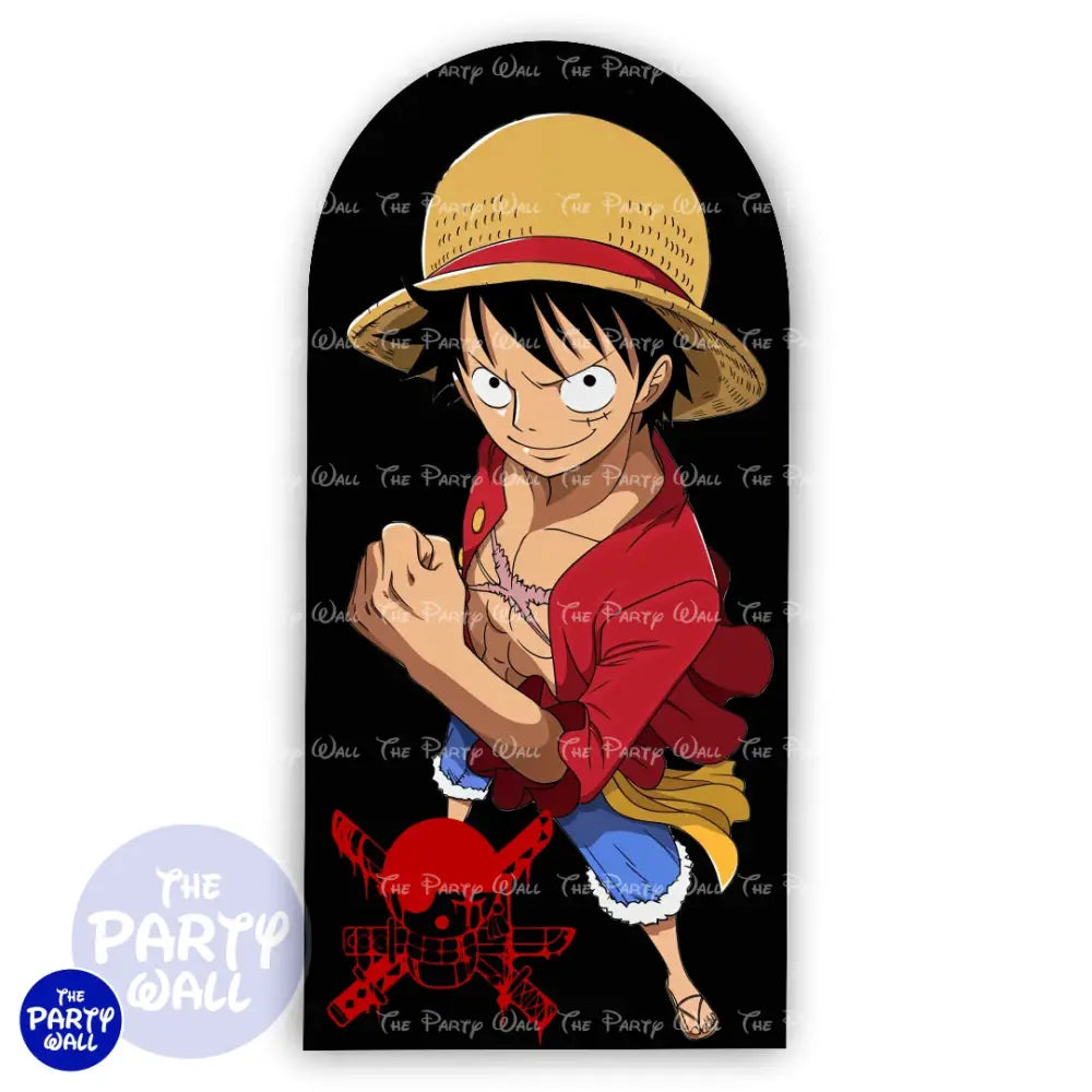 One Piece - Funda para mampara de punta redonda o rectangular Mampara de punta redonda