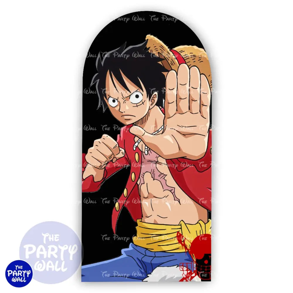 One Piece - Funda para mampara de punta redonda o rectangular Mampara de punta redonda