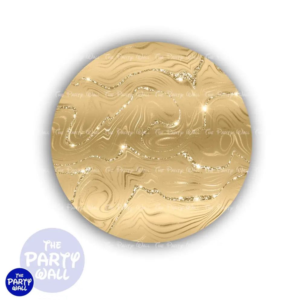 Oro - Funda para mampara circular Circular