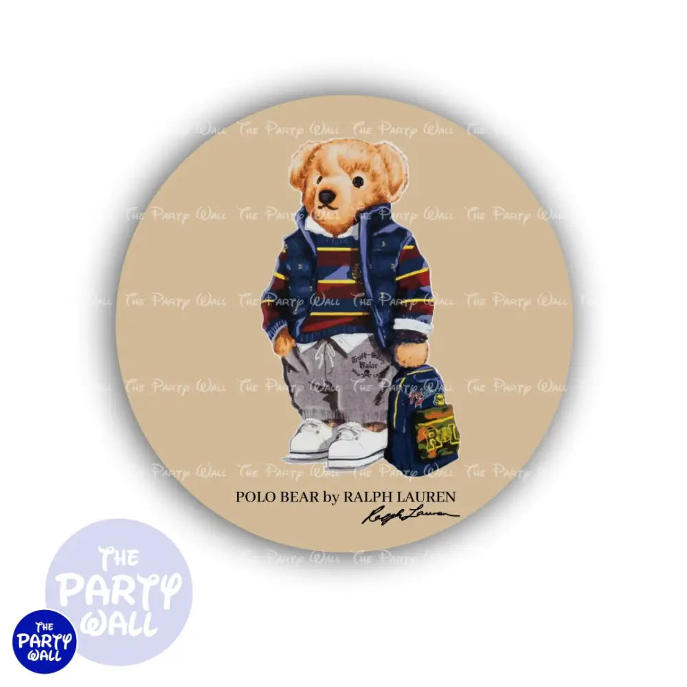 Osito Polo Ralph Lauren - Funda para mampara circular Circular