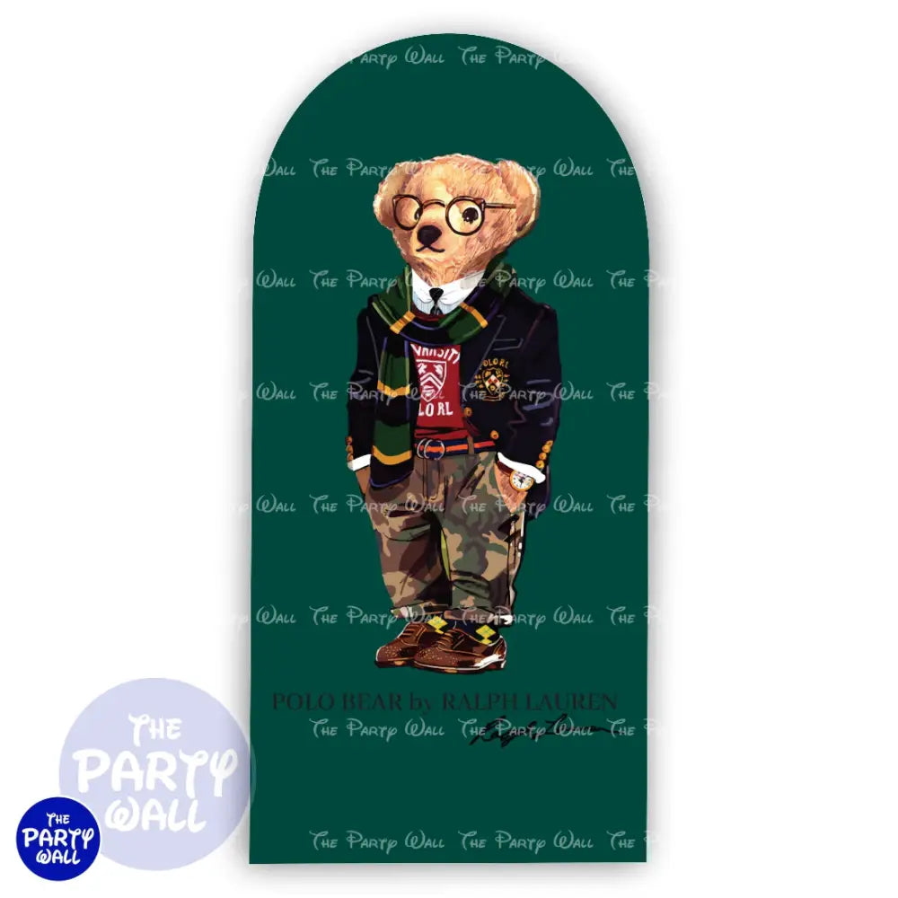 Osito Polo Ralph Lauren - Funda para mampara de punta redonda o rectangular Mampara de punta redonda