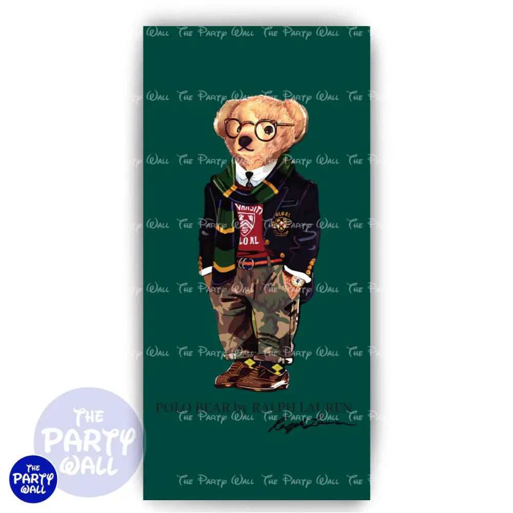 Osito Polo Ralph Lauren - Funda para mampara de punta redonda o rectangular Mampara de punta redonda