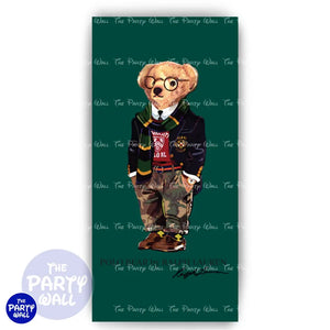 Osito Polo Ralph Lauren - Funda para mampara de punta redonda o rectangular Mampara de punta redonda