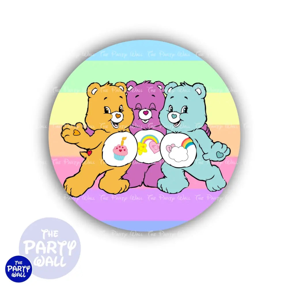 Ositos Cariñositos - Funda para mampara circular Circular