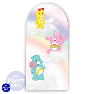 Ositos Cariñositos - Funda para mampara de punta redonda o rectangular Mampara de punta redonda