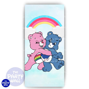 Ositos Cariñositos - Funda para mampara de punta redonda o rectangular Mampara de punta redonda