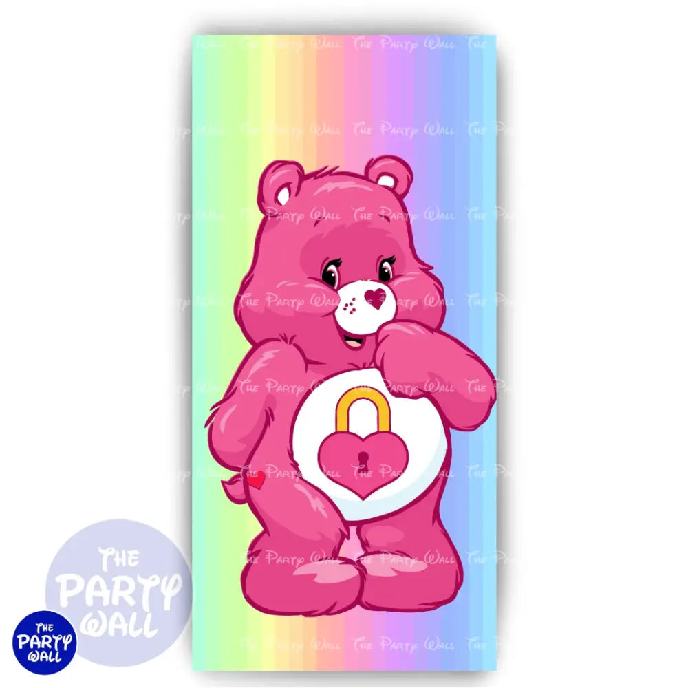 Ositos Cariñositos - Funda para mampara de punta redonda o rectangular Mampara de punta redonda