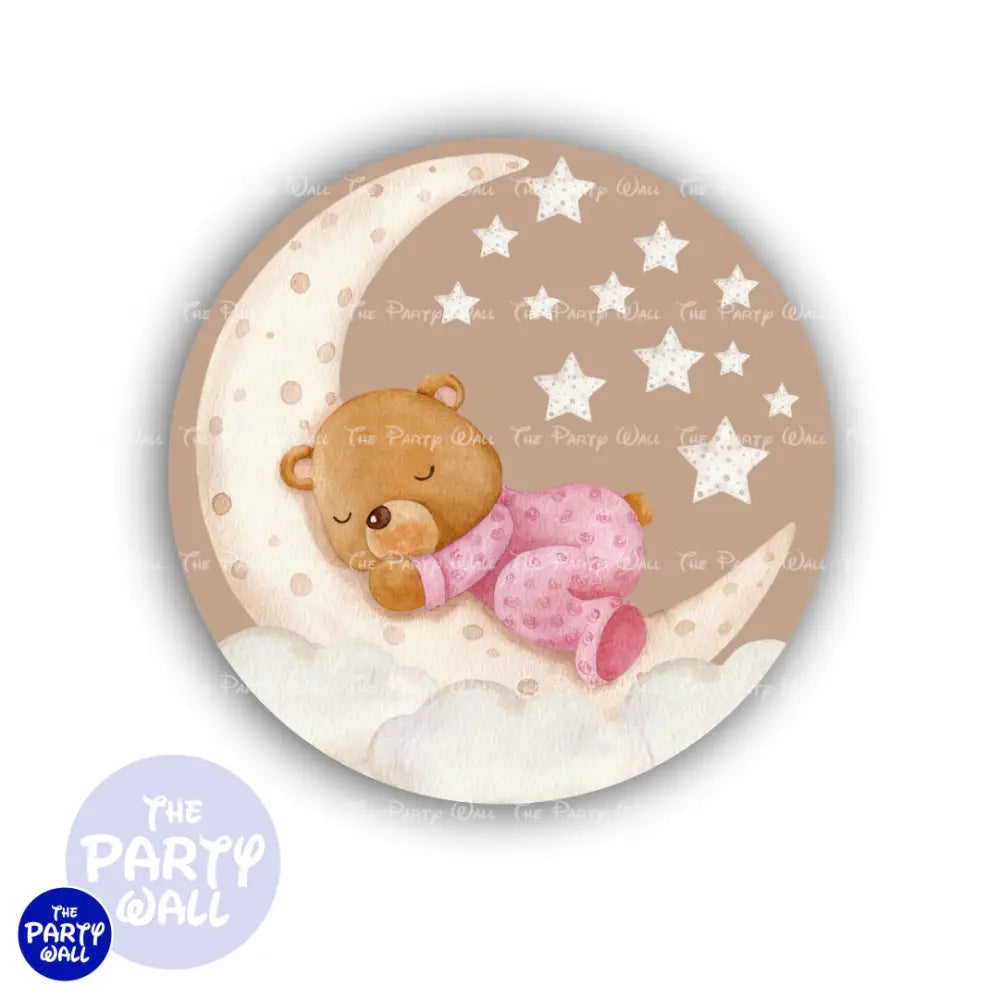 Ositos Cute - Funda para mampara circular Circular