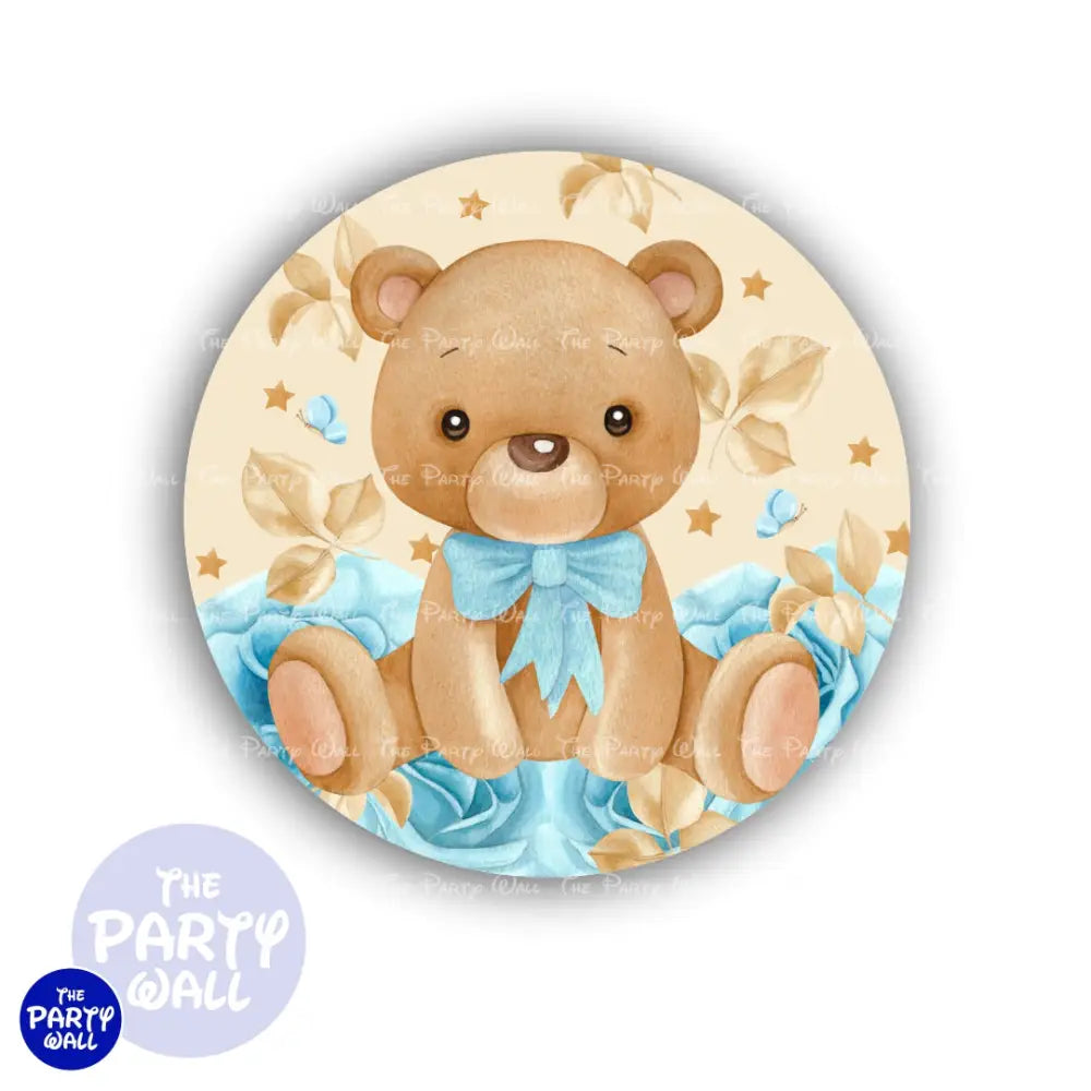 Ositos Cute - Funda para mampara circular Circular