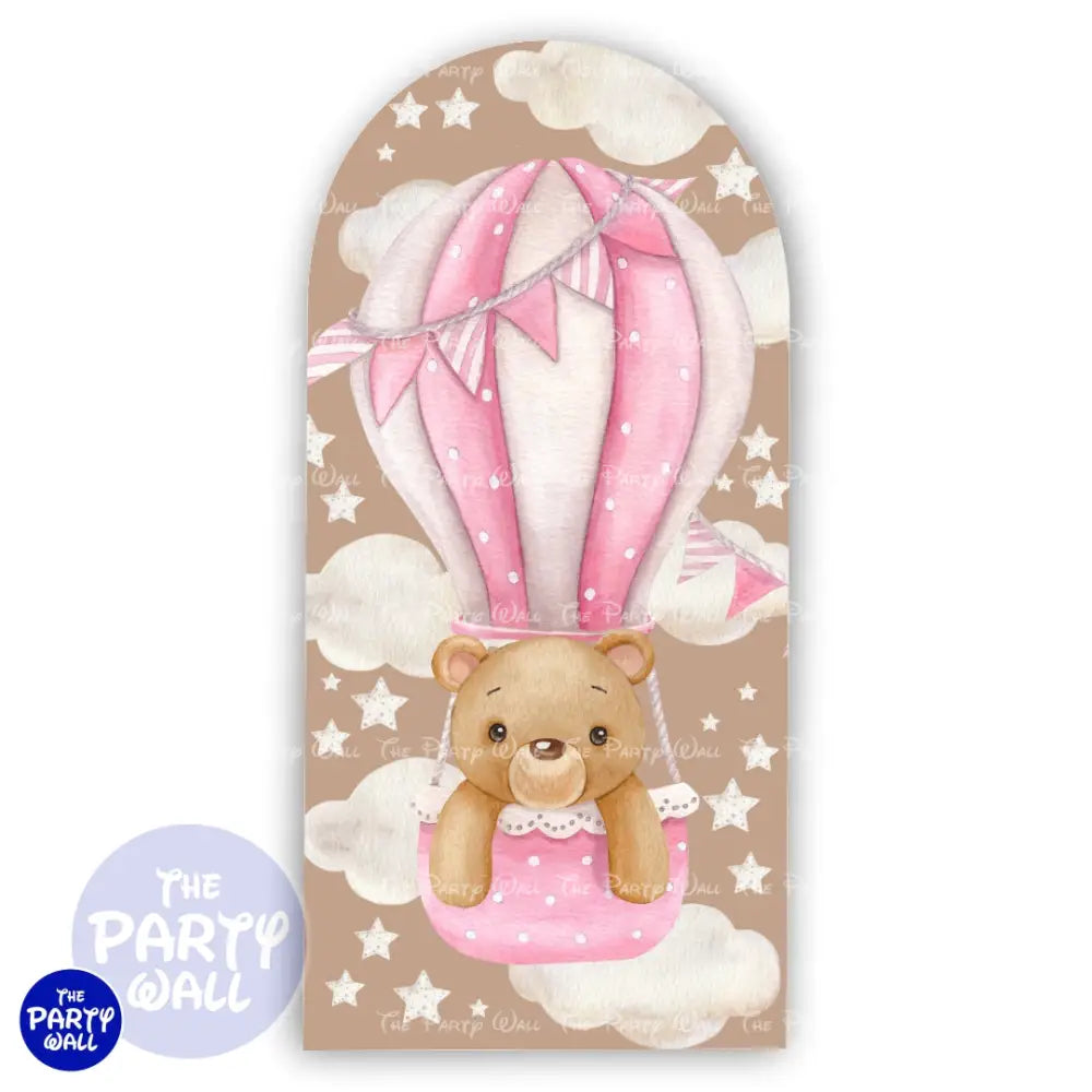 Ositos Cute - Funda para mampara de punta redonda o rectangular Mampara de punta redonda