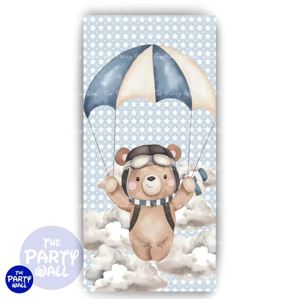 Ositos Cute - Funda para mampara de punta redonda o rectangular Mampara de punta redonda