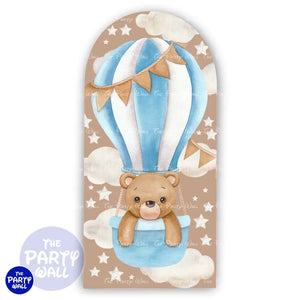 Ositos Cute - Funda para mampara de punta redonda o rectangular Mampara de punta redonda