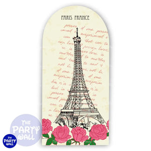 Paris - Funda para mampara de punta redonda o rectangular Mampara de punta redonda