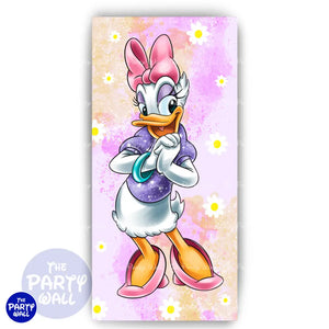 Pata Daisy Funda para mampara de punta redonda o rectangular Mampara de punta redonda