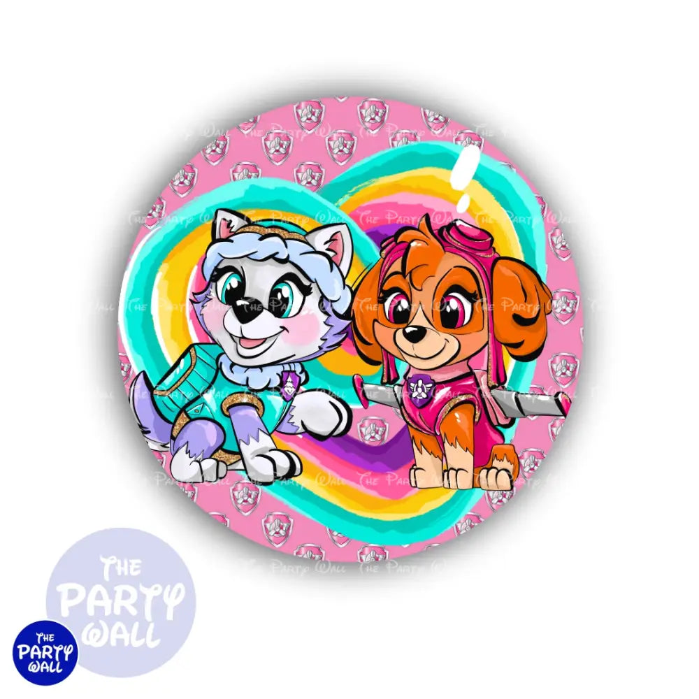 Paw Patrol - Funda para mampara circular Circular