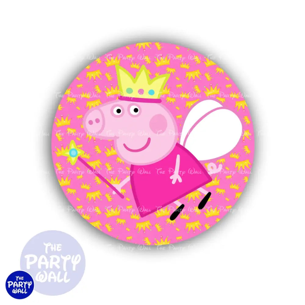 Peppa Pig - Funda para mampara circular Circular