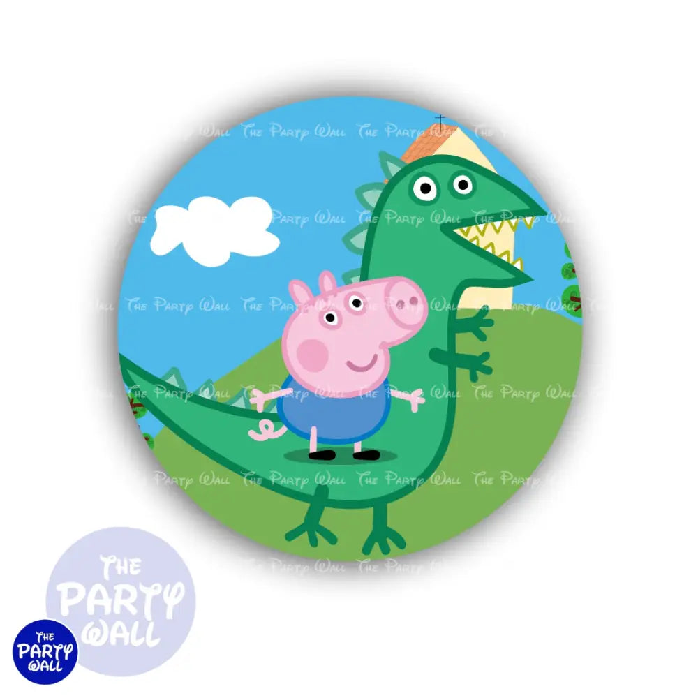 Peppa Pig - Funda para mampara circular Circular