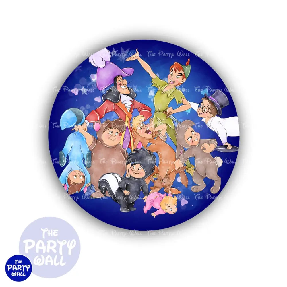 Peter Pan - Funda para mampara circular Circular