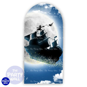 Peter Pan - Funda para mampara de punta redonda o rectangular Mampara de punta redonda