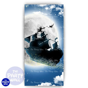 Peter Pan - Funda para mampara de punta redonda o rectangular Mampara de punta redonda