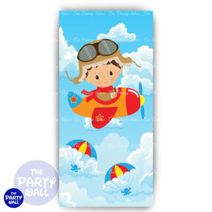 Piloto Cute - Funda para mampara de punta redonda o rectangular Mampara de punta redonda
