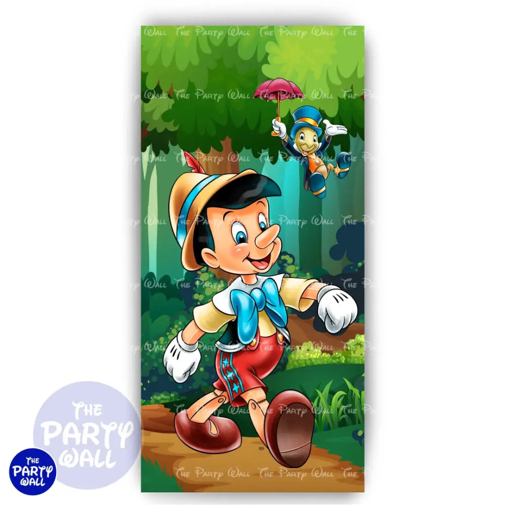 Pinocchio - Funda para mampara de punta redonda o rectangular Mampara de punta redonda