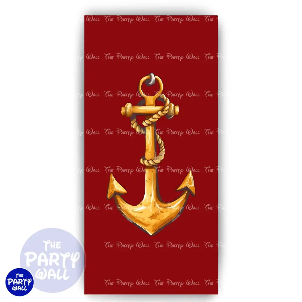 Piratas - Funda para mampara de punta redonda o rectangular Mampara de punta redonda