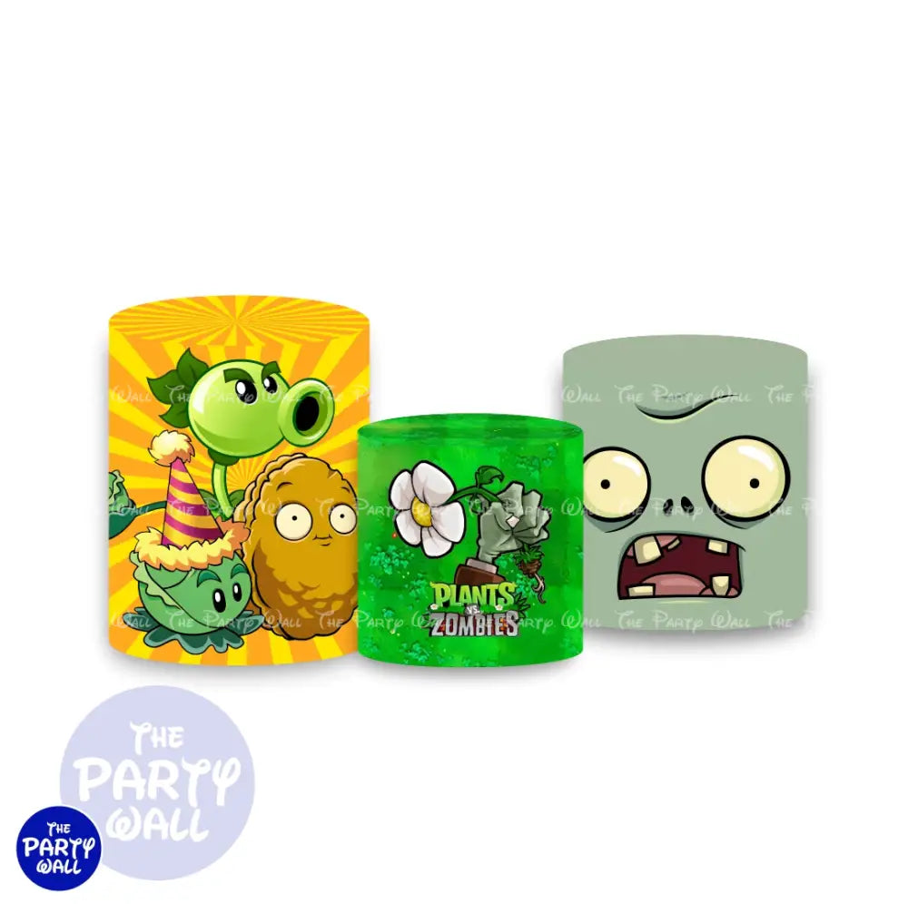 Plants vs Zombies - Fundas para cilindros Cilindros